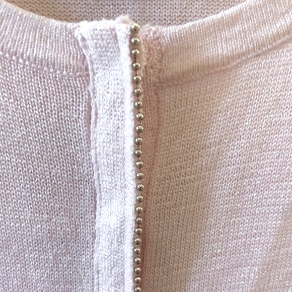 WHBM size M 3/4 sleeve crop sweater - Picture 6 of 16